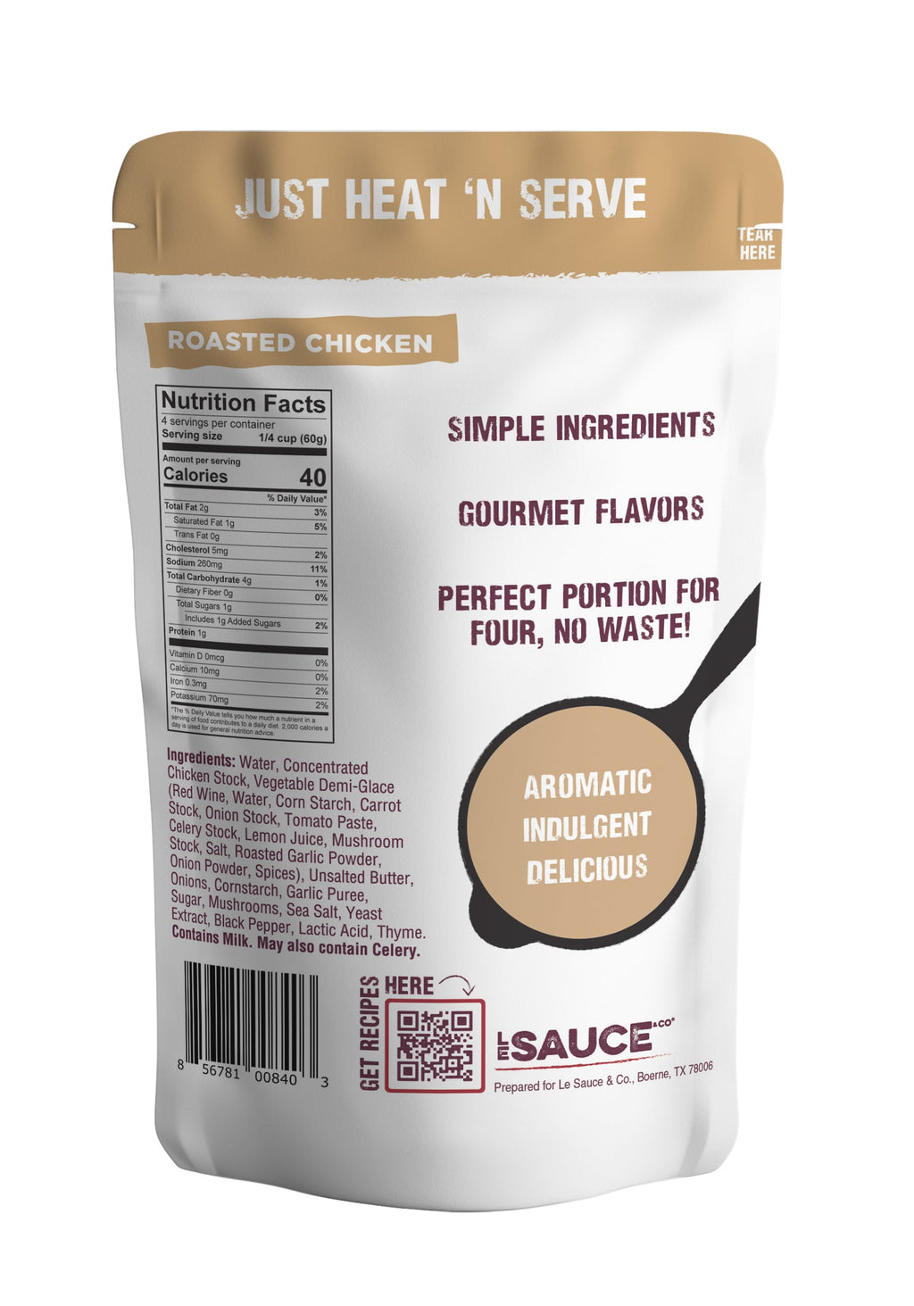 Roasted Chicken Gourmet Gravy