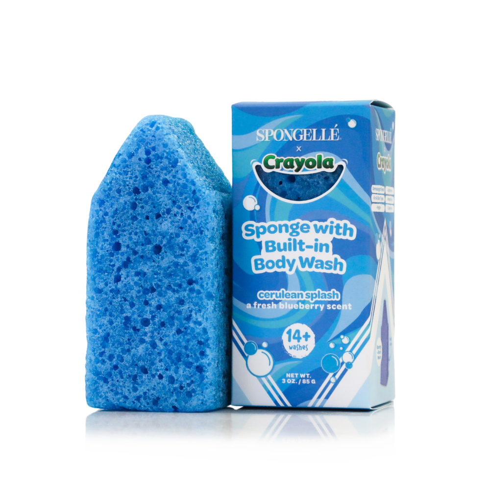 Cerulean Splash Body Buffer | Crayola