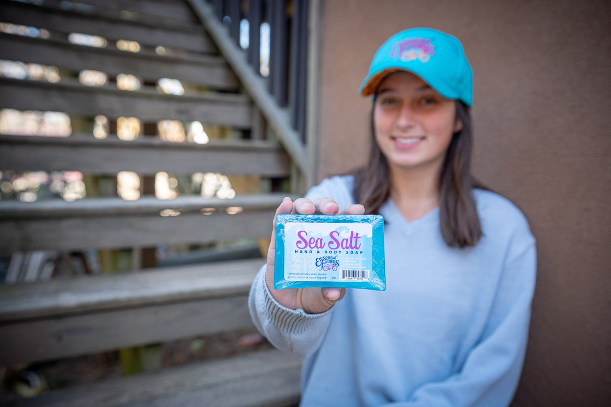 Sea Salt Soap Slice