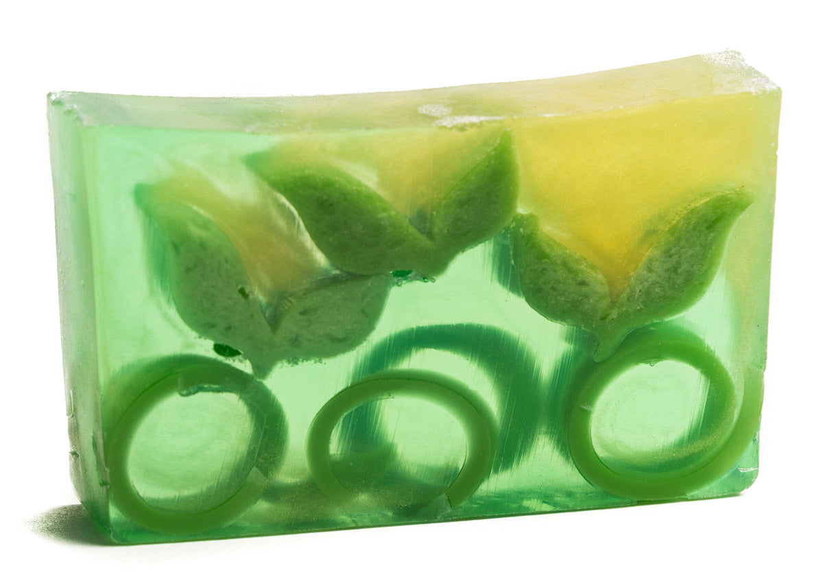Green Tea Soap Slice