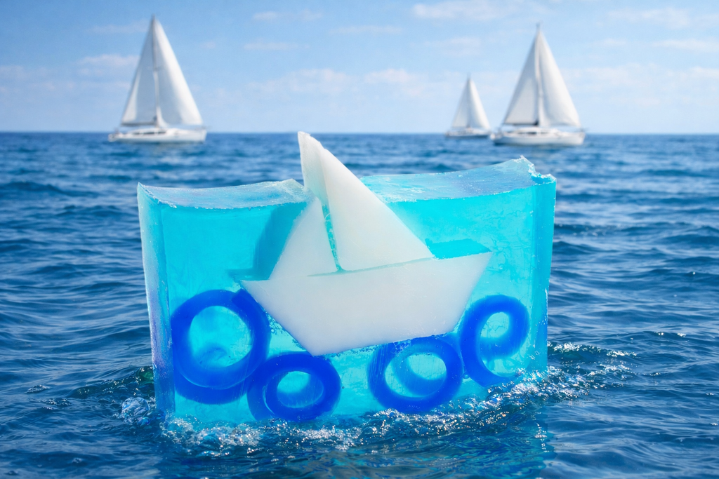 SAILBOAT SOAP SLICE 5.5 oz.