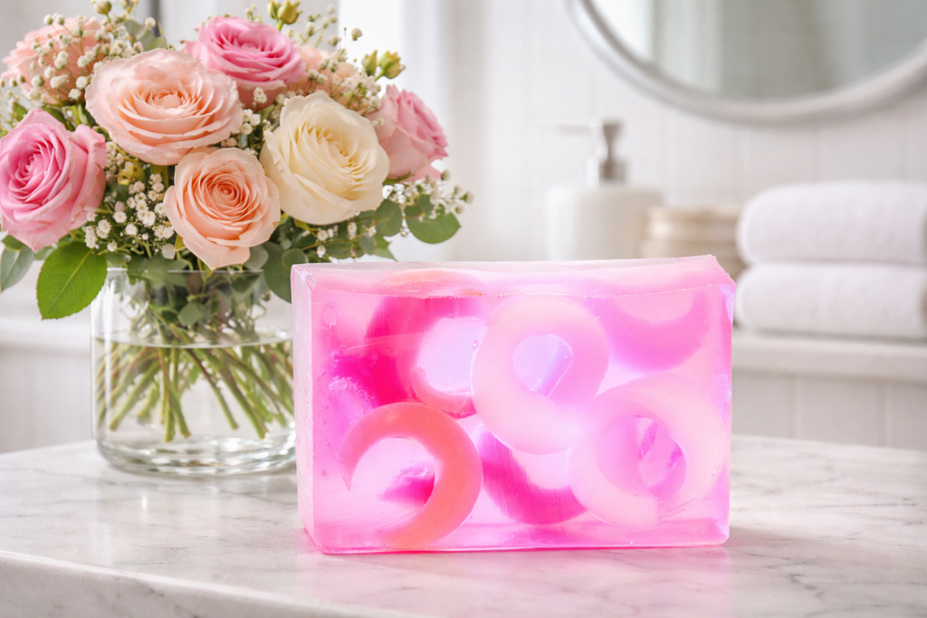 WANDERING ROSE SOAP SLICE 5.5 oz.