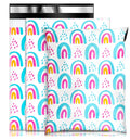 Colorful Rainbow Poly Mailers – 10×13