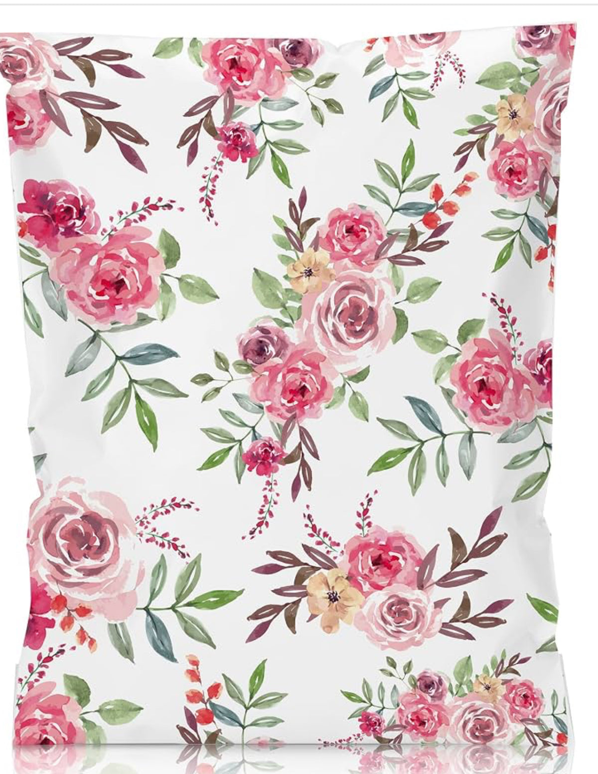 Blush Roses Poly Mailers – 10×13