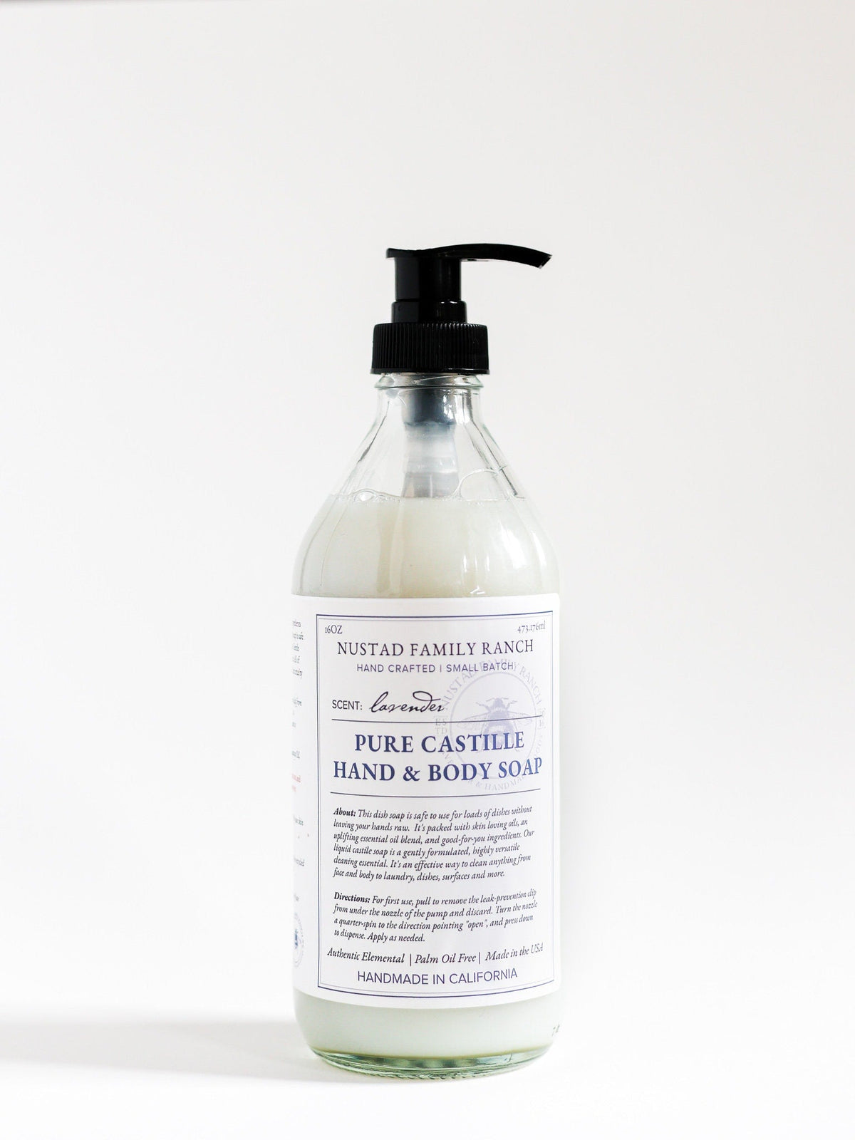 Castile Soap for Hand & Body