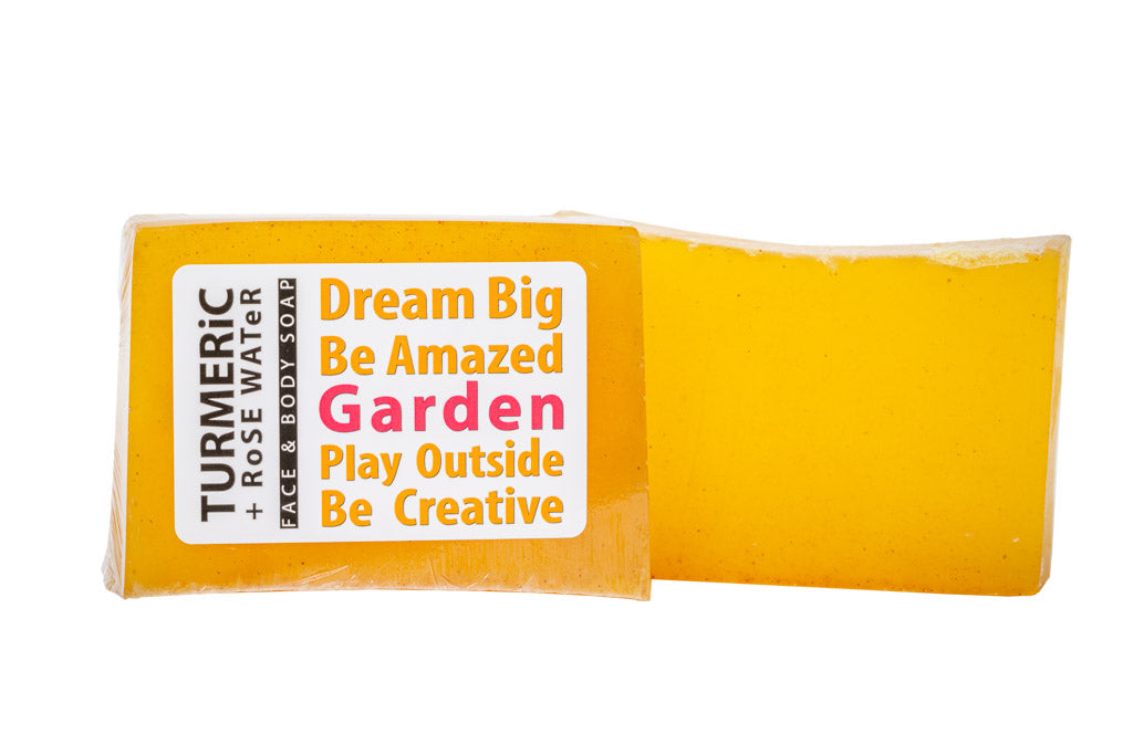TurmeriC + Rose WATeR Face & Body Soap | 5 oz
