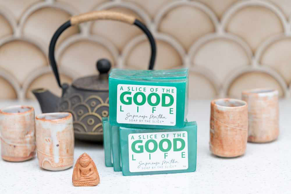 Japanese Matcha Soap Slice | 5 oz.