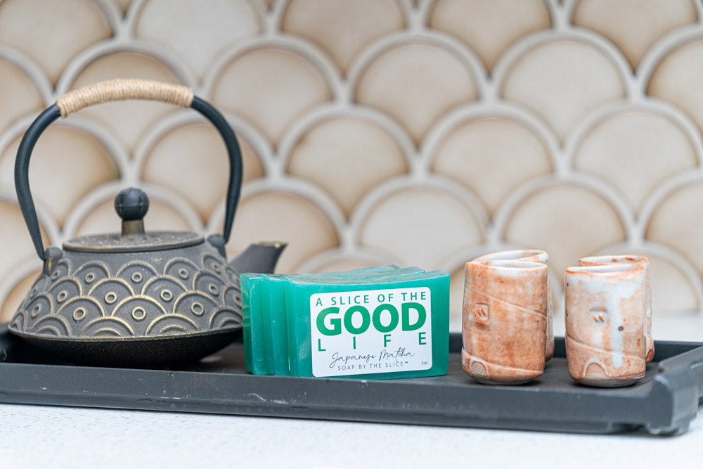 Japanese Matcha Soap Slice | 5 oz.