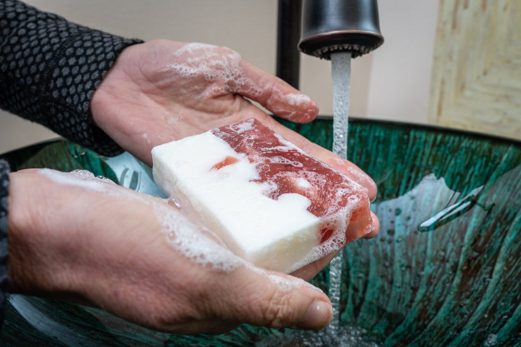 Peppermint Goat’s Milk Soap Slice | 5 oz