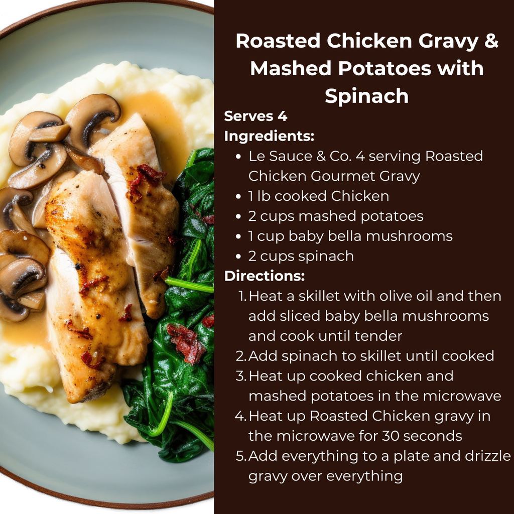 Roasted Chicken Gourmet Gravy